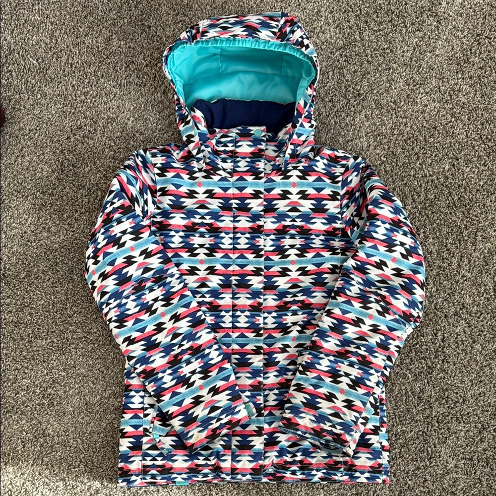 Roxy Patterned Kids Jacket